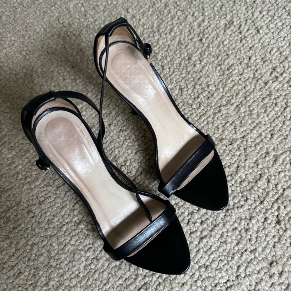 High heeled sandals by Zara size 38